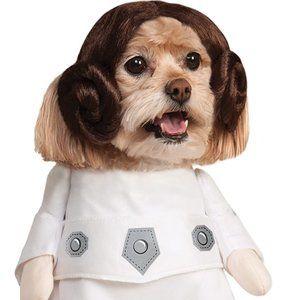 NEW Dog Costume Princess Leia Size Small